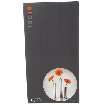 QDO - Vaze od nehrđajućeg čelika za 1 cvijet, set od 3 (1 set)
