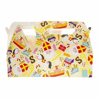 KUTIJA ZA JELO SINTERKLAAS - 22.5 x 12 x 9.5 Cm. (24 kom.)