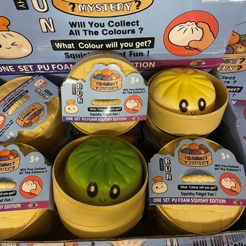 RAGE - Squishy Bun Dumplings VELIKI - ONE SET PU FOAM SQUISHY EDITION (12 kom.)