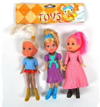3 Mini Lutkice u Vrećici (Pakiranje od 10 kom.)