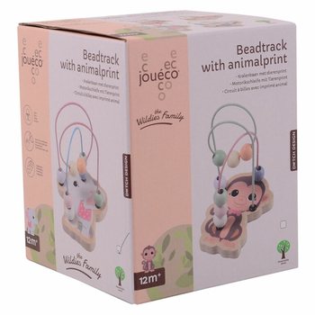JOUECO&reg; Drveni labirint s perlama Životinje - Od 12 mjeseci