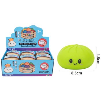 RAGE - Squishy Bun Dumplings VELIKI (8.5 x 8.5 x 4.8 cm) - Viralna Fidget igračka 2026 (12 kom.)