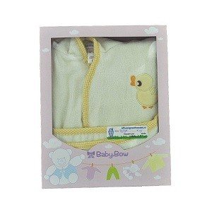 Dječji Ogrtač za Kupanje BABY BOW Žuti | B2B Veleprodaja