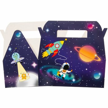 Kutije za dječji meni Svemir / Space - 22,5 x 12 x 9,5 cm (24 kom.)