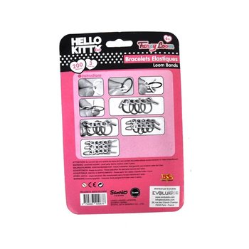 Set Gumica za Izradu Narukvica s Privjescima Hello Kitty (12 kom.)
