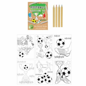 ECO FRIENDLY nogometni set za crtanje (25 komada)