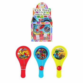 Igra Paddle Bat Superheroji - Display (96 komada)