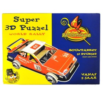 SUPER 3D PUZZLE "WORLD RALLY" (6 kom.)