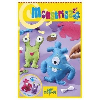 MONSTRIES 2 - IZRADA DVOSTRANIH ČUDOVI&Scaron;TA OD FILCA (6 kom.)