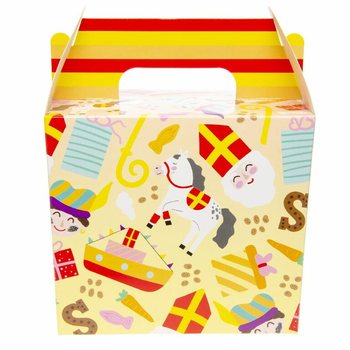 SINTERKLAAS MENU KUTIJA / KUTIJICA ZA DAROVE 14x10x17 cm (12 kom.)