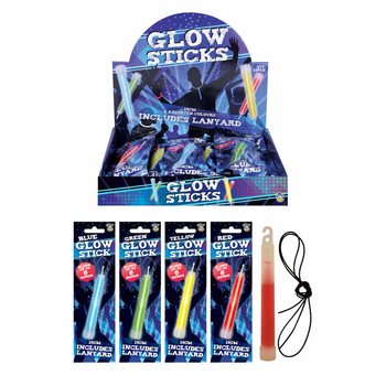 Svijetleći &Scaron;tapić Glow Stick Breaklight - 15cm s Uzicom - Mix Boja (12 kom.)