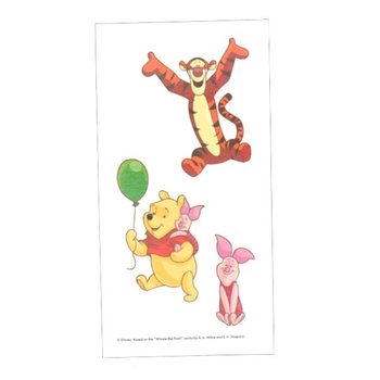 DISNEY WINNIE POOH NALJEPNICE TETOVAŽE (50 kom.)