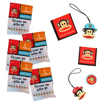 SUPER POVOLJNO | Paul Frank privjesak / dangler u vrećici iznenađenja (100 kom.)