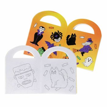 Male halloweenske bojanke s naljepnicama (48 komada)