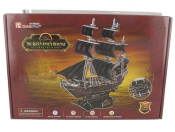 3D puzzle - Gusarski brod Queen Anne's Revenge