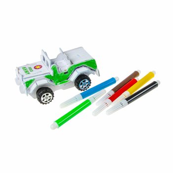 3D puzzle Sastavi i oboji vlastiti automobil (12 kom.)