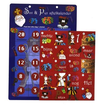 ADVENTTSKI KALENDAR SVETI NIKOLA - MODEL 1 (12 kom.)