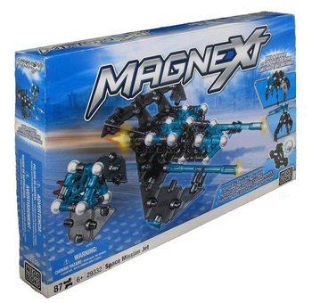 MEGABLOKS MAGNEXT SPACE MISSION JET - 29332 Magnetni Set za Građenje