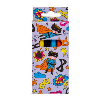 Set od 6 Drvenih Bojica - Superhero (24 kom.)