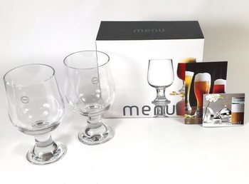 MENU - Set od 2 Čaše za Tamno Pivo (1 kom.)