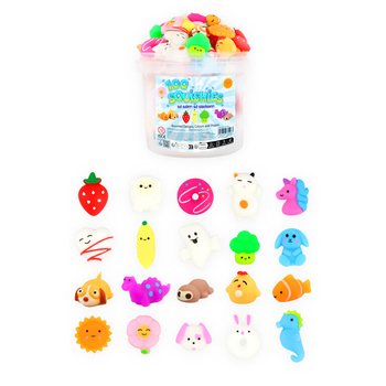 Miks Squishy Figura u Kanti (100 komada)