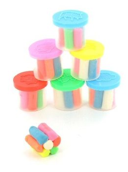6 Mini Posudica Plastelina u Vrećici (6 kom.)