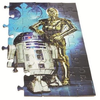 STAR WARS PUZLE U BLINDBAGU 22 X 14 CM (8 kom)