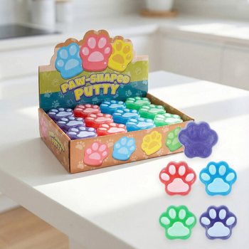 Sluz u Obliku Pseće &Scaron;ape - Paw Shaped Putty (24 komada)