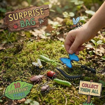 Blindbag / Vrećica s iznenađenjem Kukci (Display 60 komada)