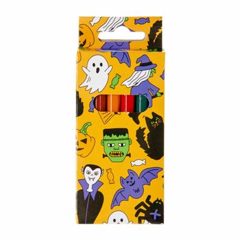Set od 6 Halloween drvenih bojica (24 komada)