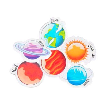 GUMICE PLANETI - U STALKU (24 kom.)