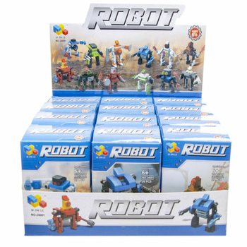 Kocke za Slaganje Roboti (12 komada u Displayu)