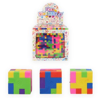 GUMICA KOCKA PUZZLE - U DISPLAYU (120 kom.)