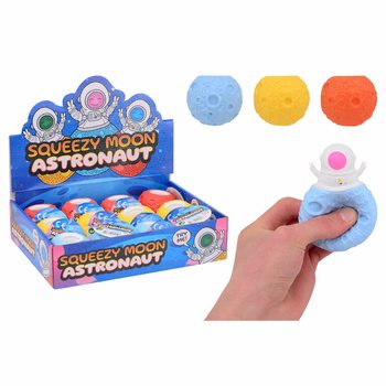 Astronaut Squeezy Moon Ball - U Displayu (12 Komada)