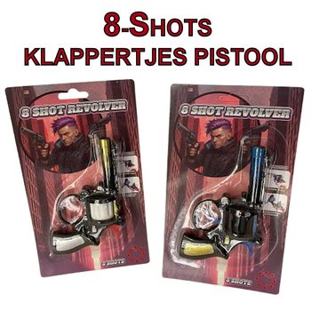 PIŠTOLJ NA KAPISLE 8 HITACA NA KARTICI (24 kom.)