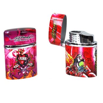 ED HARDY OLUJNI UPALJAČ DVOSTRUKI PLAMEN (8 kom.)
