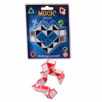 MAGIC SNAKE - 3D PUZZLE ZMIJA NA KARTICI (24 kom.)