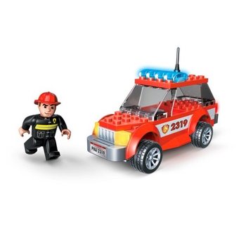 MEGA BLOKS - SUV VATROGASNE PATROLE I POLICIJSKI HELIKOPTER (2 kom.)