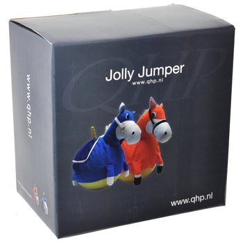 Lopta za Skakanje Konj Jolly Jumper - Narančasta (45 cm)