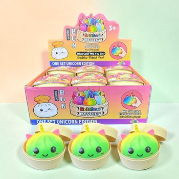 RAGE - Squishy Bun Dumplings VELIKI - UNICORN IZDANJE (8,5 x 8,5 x 7,5 cm) (12 kom.)