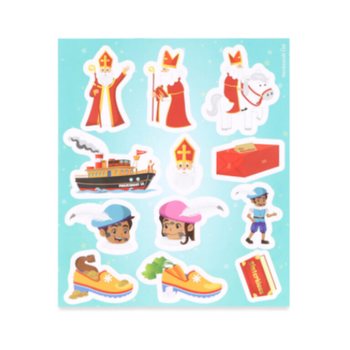 FUN STICKERS &ndash; MODEL: SINTERKLAAS (120 kom.)