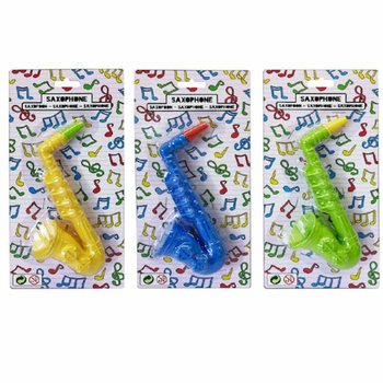 Igračka Saksofon - 16 cm - Razne Boje - 12 kom na Kartici