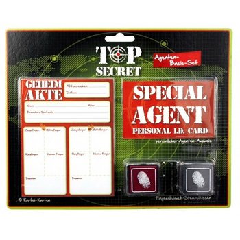 TOP SECRET – SPECIJALNI AGENT, SET ZA OTISKE PRSTIJU (12 kom.)