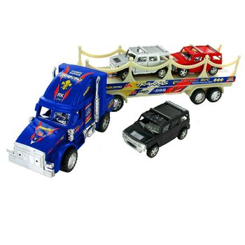 VELIKI AMERIČKI KAMION S 3 AUTOMOBILA