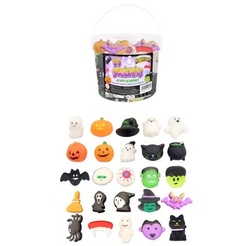 MIX HALLOWEEN SQUISHY FIGURICA U KANTICI (25 kom.)