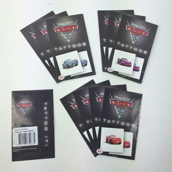 DISNEY CARS 2 TETOVAŽE NALJEPNICE (50 kom.)