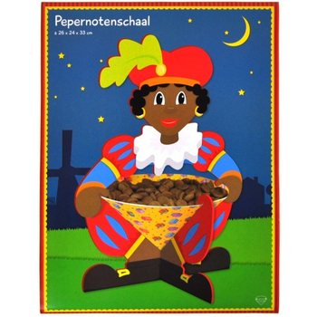 Velika Posuda za Pepernoten Sinterklaas 26 x 24 x 33 cm (6 kom.)