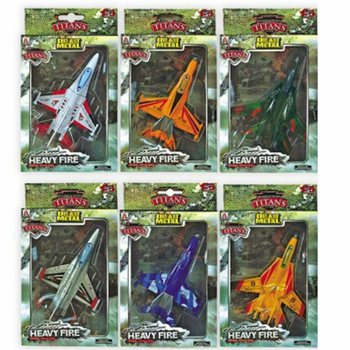 Metalni Die-Cast F16 Zrakoplovi (6 kom.)