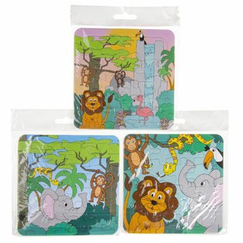 Mix Jungle Puzzle (14x14cm) - Ekonomično pakiranje 50 komada