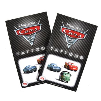 3-dijelni set dječjih tetovaža Disney Cars 2 (50 kom.)